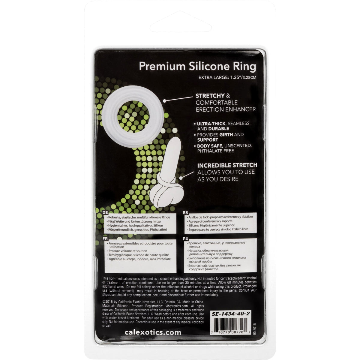CalExotics Extra Large Premium Silicone Ring