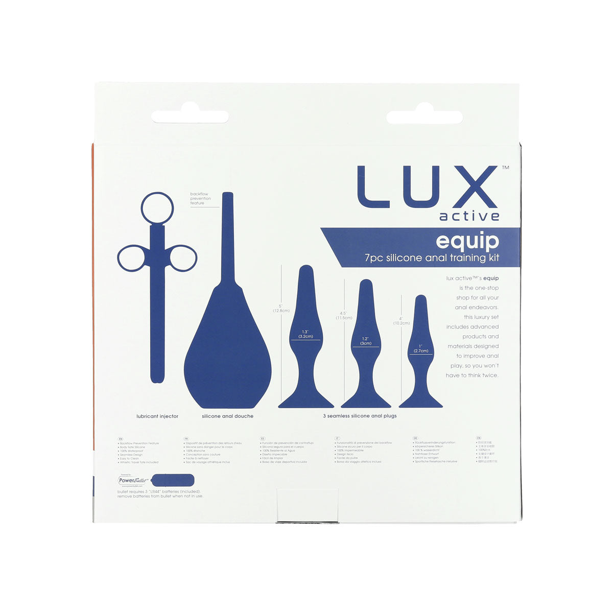 LUX active® Equip – Silicone Anal Training Kit