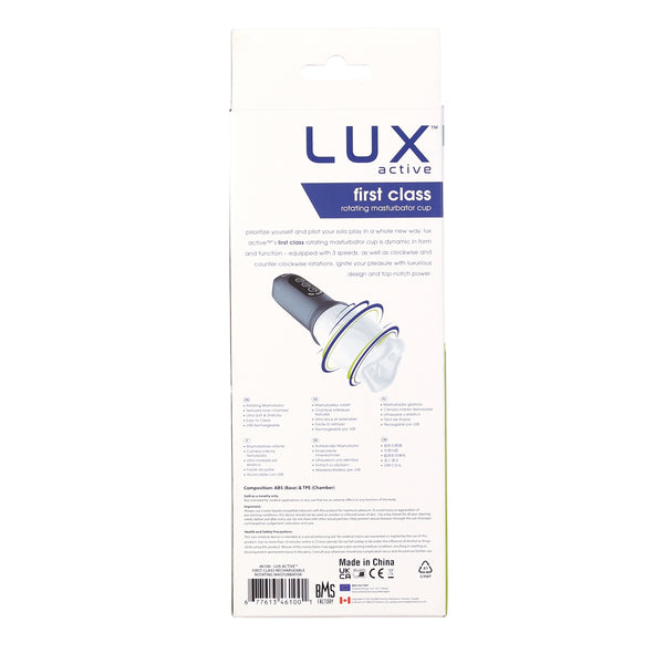 LUX active® First Class Rotating Masturbator Cup
