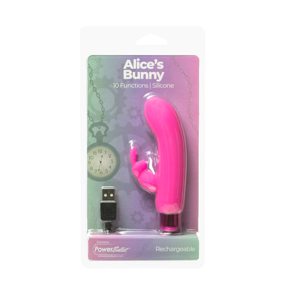 PowerBullet Alice s Bunny Rechargeable Bullet with Removable