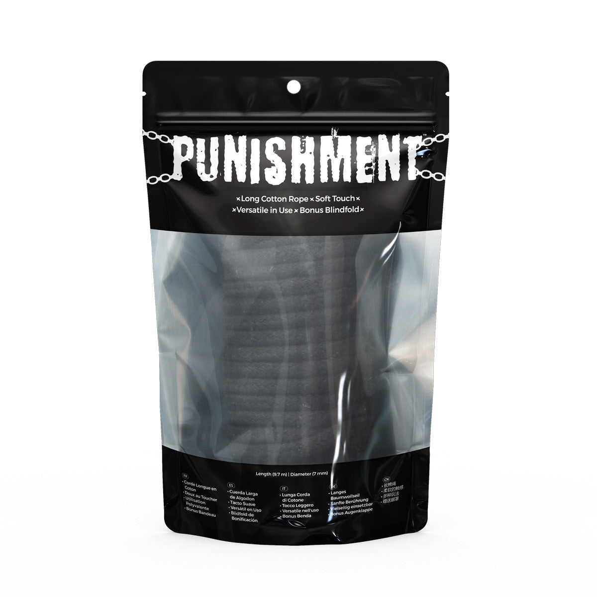 Punishment - Bondage Rope – Black