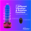 Pure Love® - Vibrating and Rotating Dildo with Remote - Cosmic