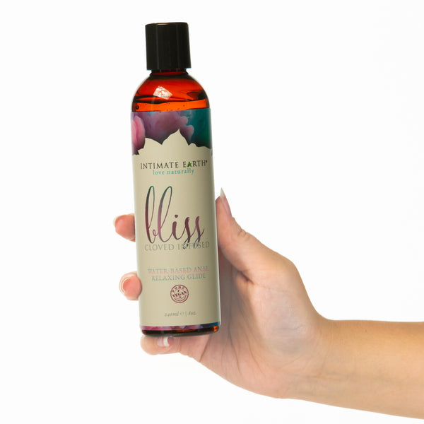 Intimate Earth - Bliss Anal Relaxing Water Based Glide 240ml/8oz | BMS Enterprises Intimate Earth - Bliss Anal Relaxing Water Based Glide 240ml/8oz | BMS Enterprises