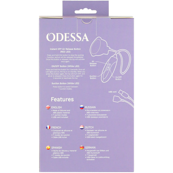 Seven Creations - Odessa A New Dimensions of Pleasure Pussy Pump – White