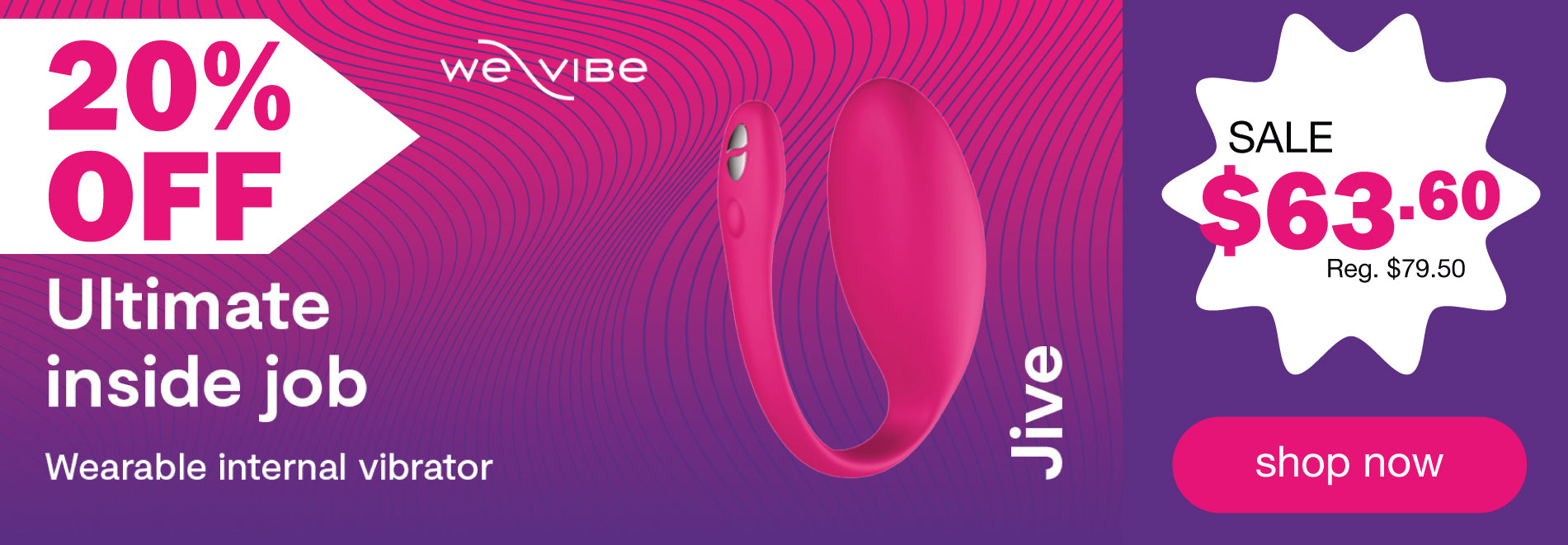 We-vibe Jive Sale