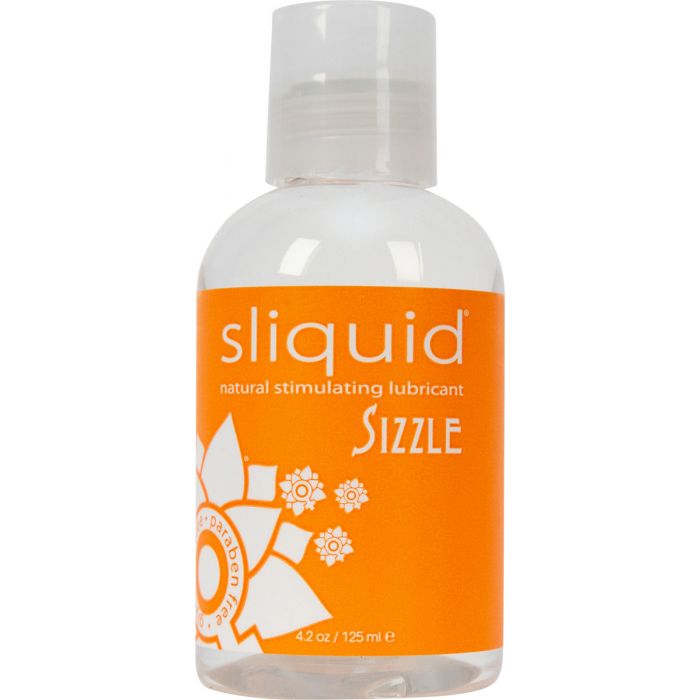 Sliquid® Sizzle – Natural Stimulating Lubricant – 4.2 oz / 125 ml