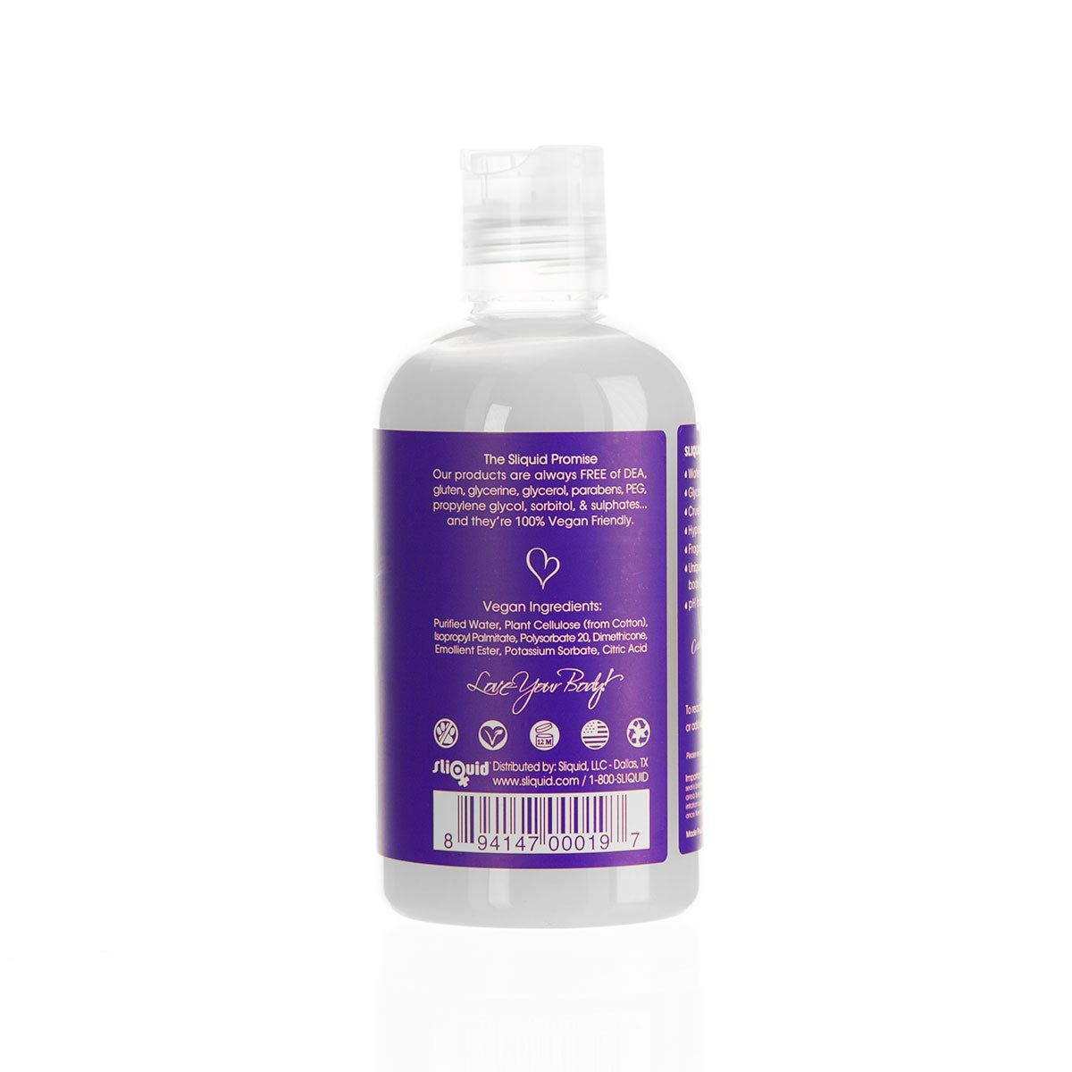 Sliquid® Silk – Hybrid Intimate Lubricant – 8.5 oz / 255 ml