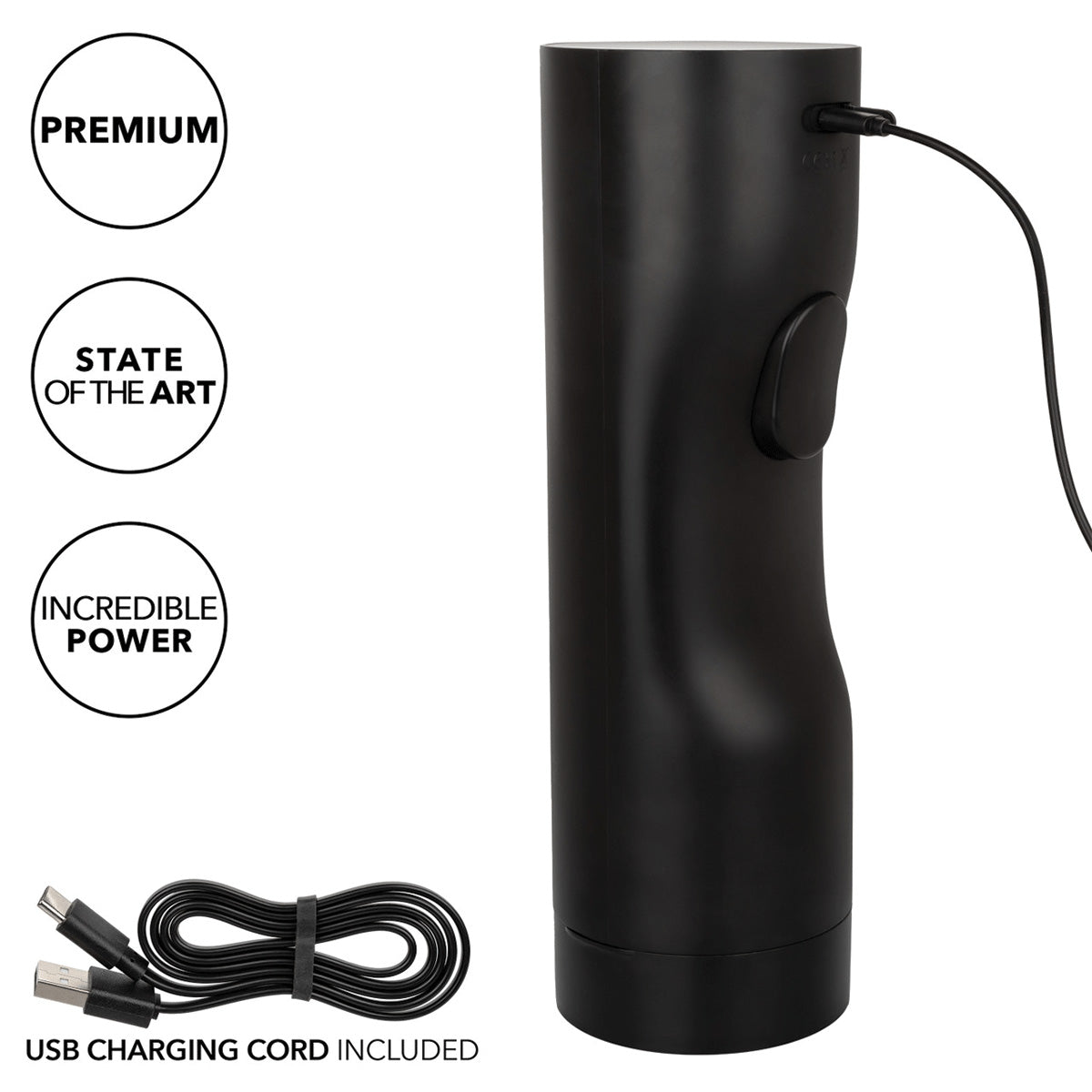 CaleXOtics Bionic Vibro-Stroker with Oscillation &amp; Suction