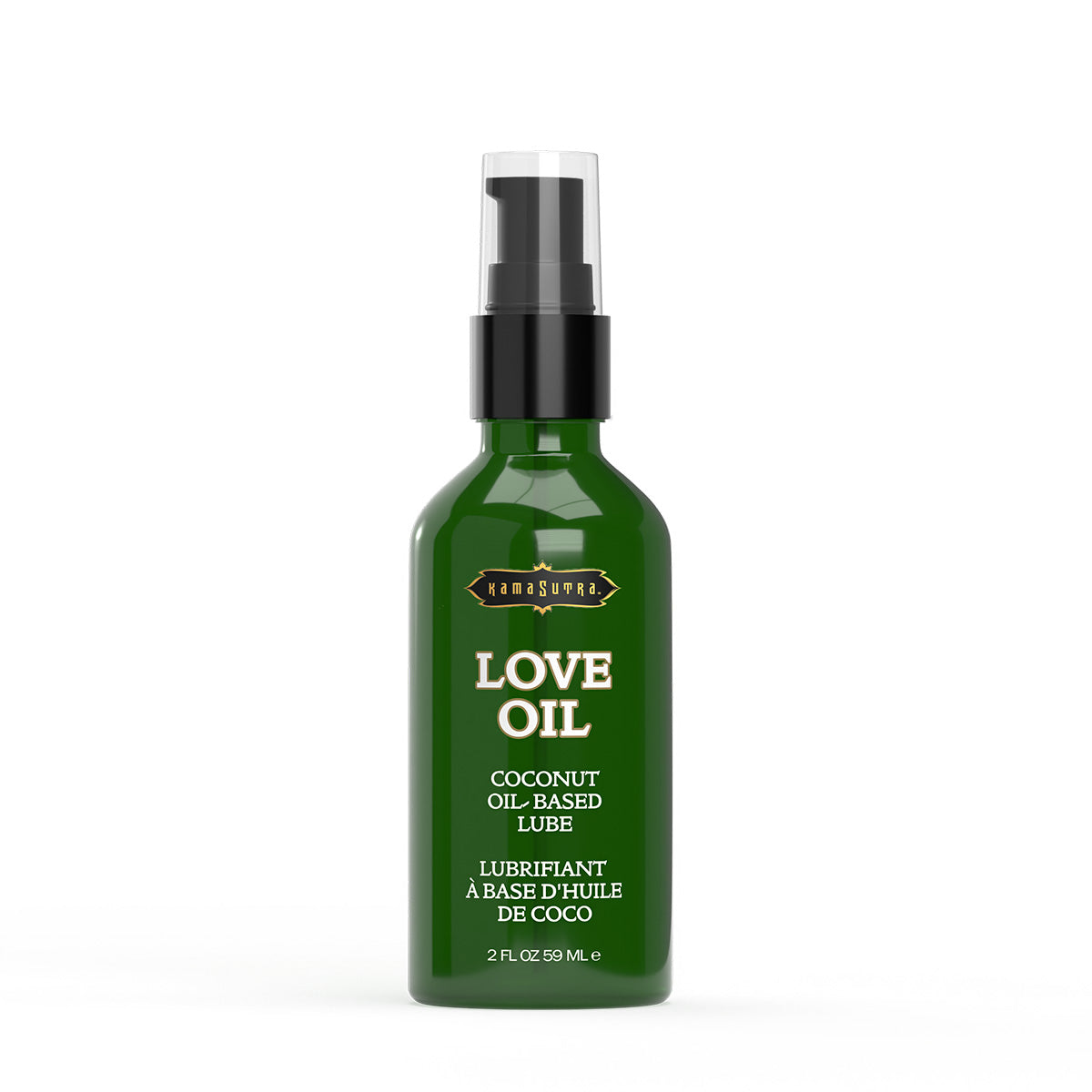 Kama Sutra Love Oil Coconut Oil-Based Lube 2 oz. | BMS Enterprises Kama Sutra Love Oil Coconut Oil-Based Lube 2 oz. | BMS Enterprises