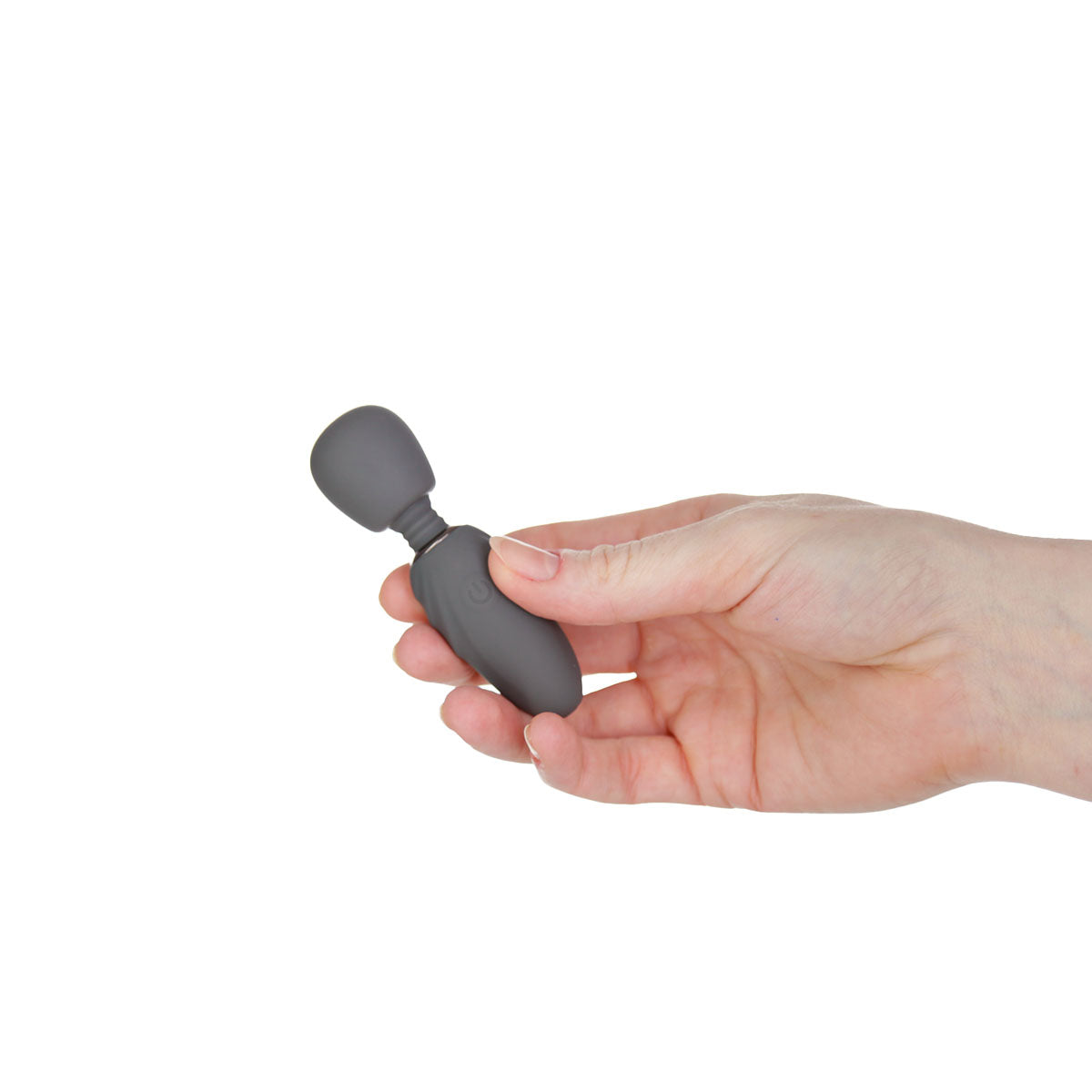 M'Lady Tiny Vibrating Wand - Grey - BMS Enterprises M'Lady Tiny Vibrating Wand - Grey - BMS Enterprises
