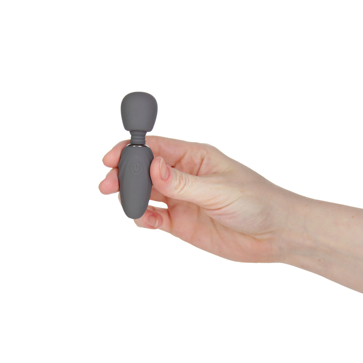 M’Lady Tiny Vibrating Wand - Grey