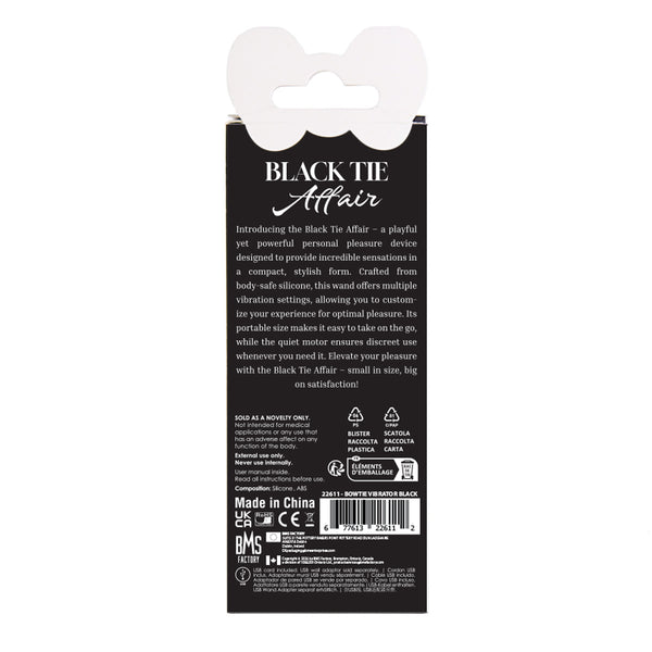 BMS Factory Black Tie Affair Bowtie Wand