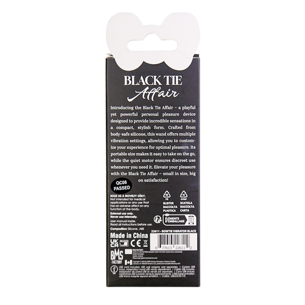 BMS Factory Black Tie Affair Bowtie Wand