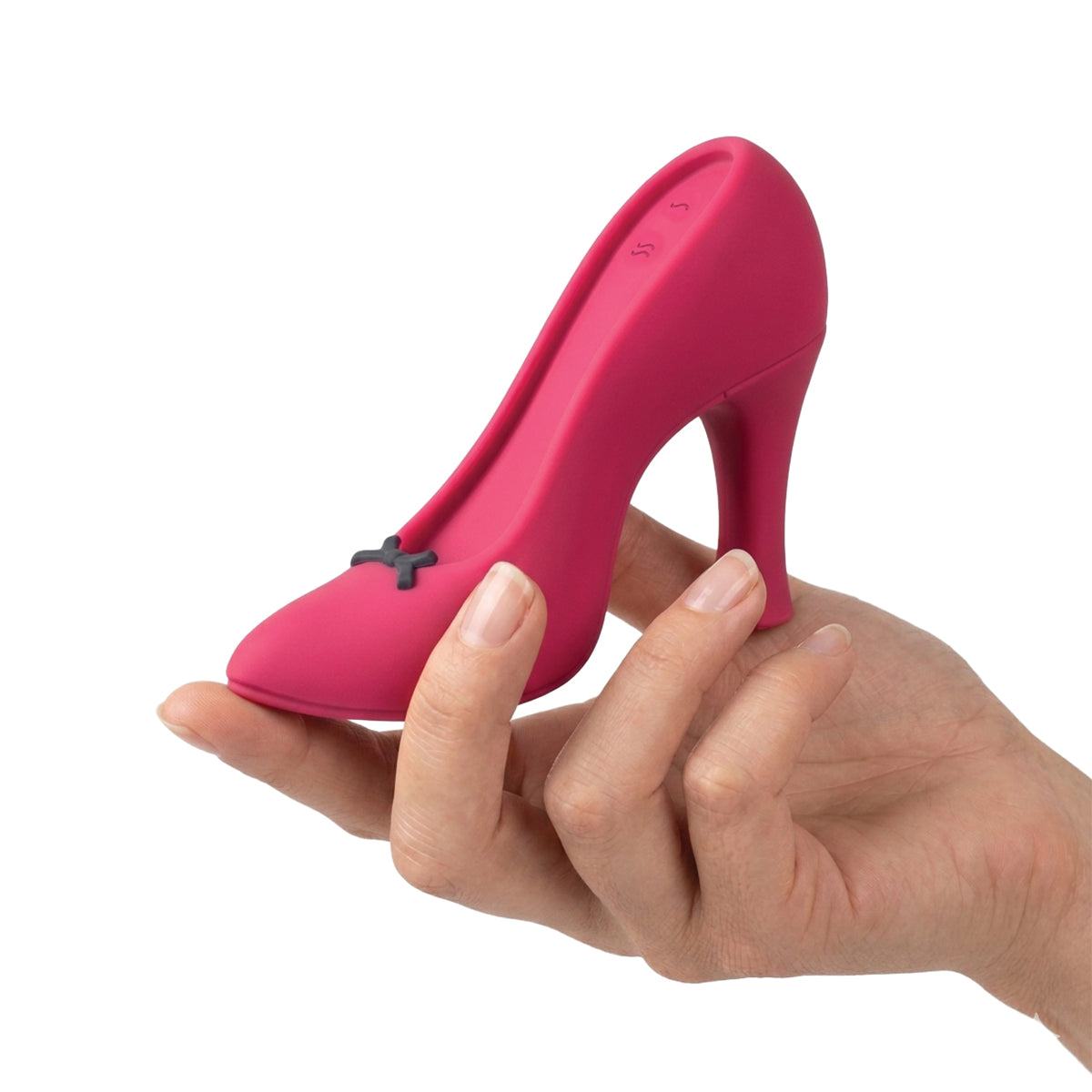 BMS Factory – Power Pump – Silicone Dual Motor Vibrator – Red