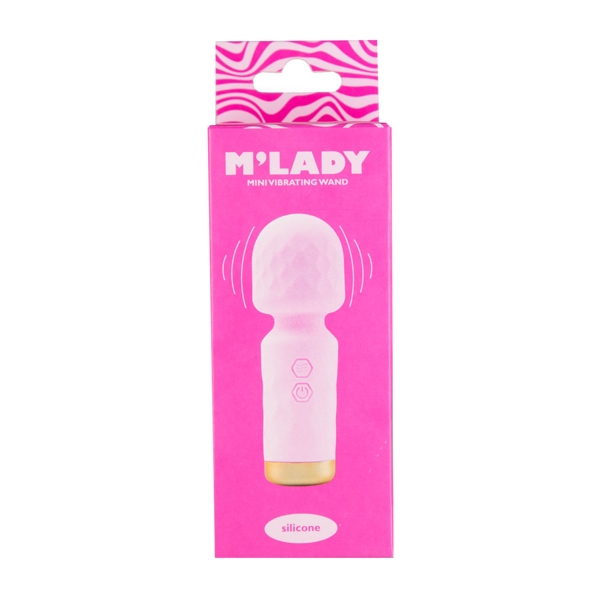 M'Lady Mini Vibrating Wand Pink - BMS Enterprises M'Lady Mini Vibrating Wand Pink - BMS Enterprises