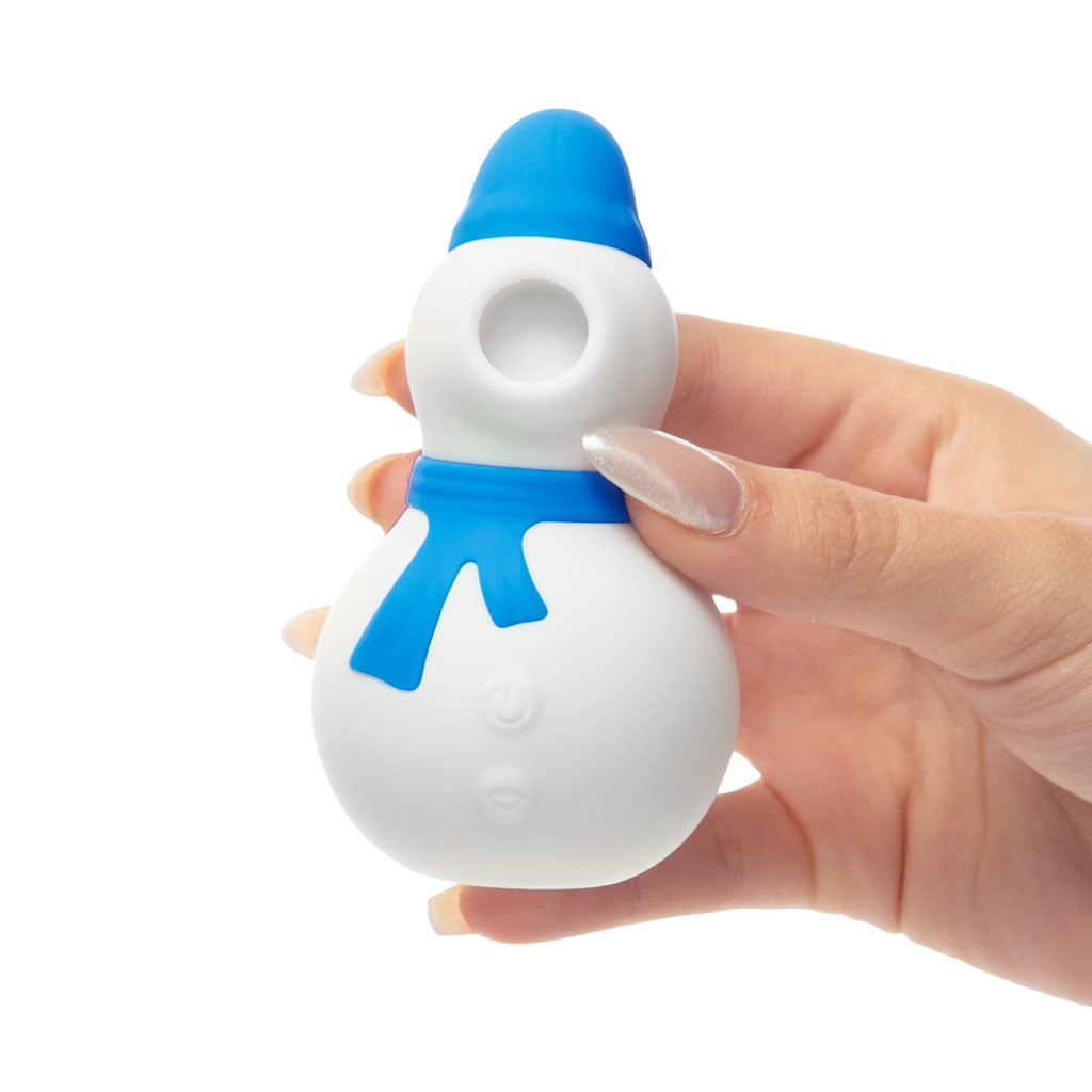 BMS Enterprises Snowy Kiss Clitoral Stimulator Snowman (Blue & W BMS Enterprises Snowy Kiss Clitoral Stimulator Snowman (Blue & W