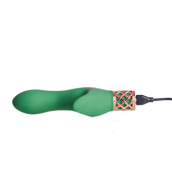 Pillow Talk® Secrets - Sinful – Luxurious Dual Vibrating Wand - Green