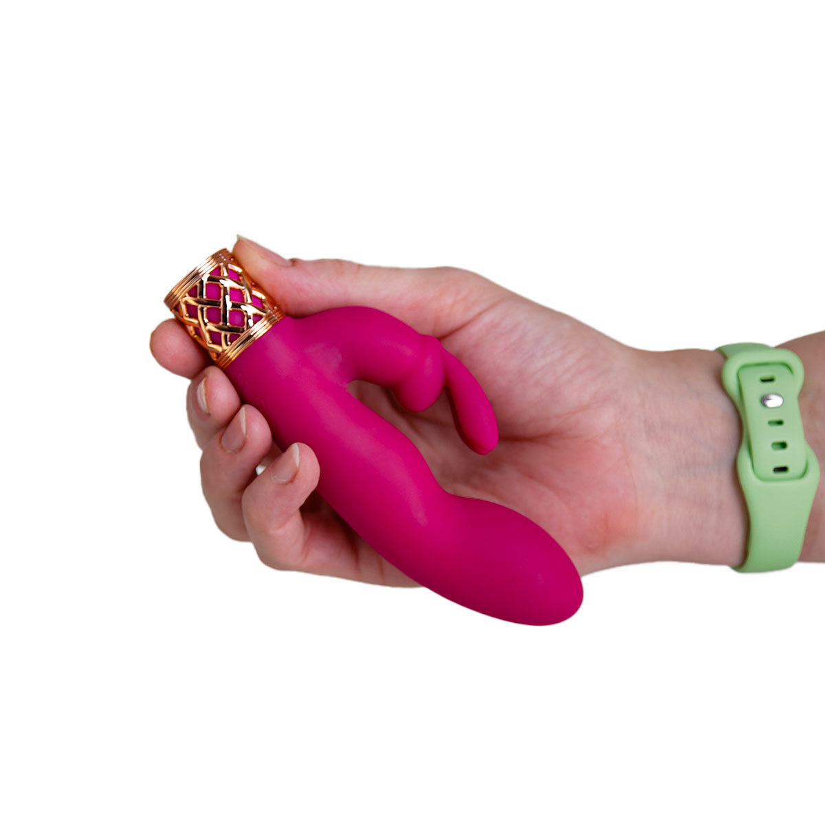 Pillow Talk® Secrets - Seductive – Luxurious Dual Come Hither Wand - Magenta