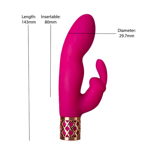 Pillow Talk® Secrets - Seductive – Luxurious Dual Come Hither Wand - Fuchsia