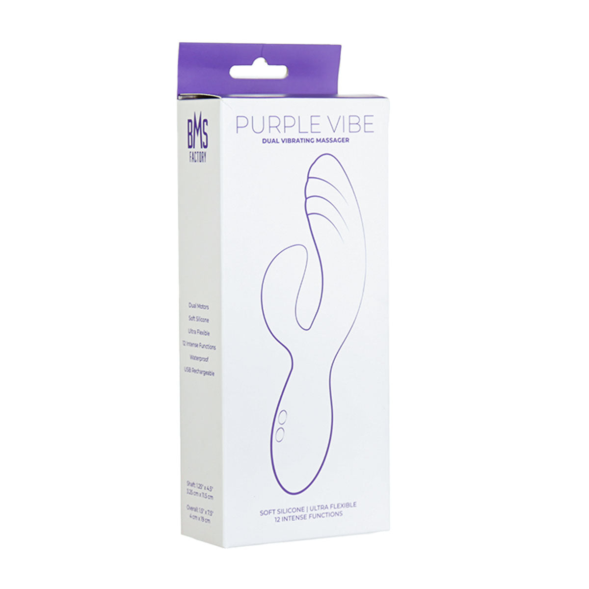 Purple Vibe Dual Vibrating Massager