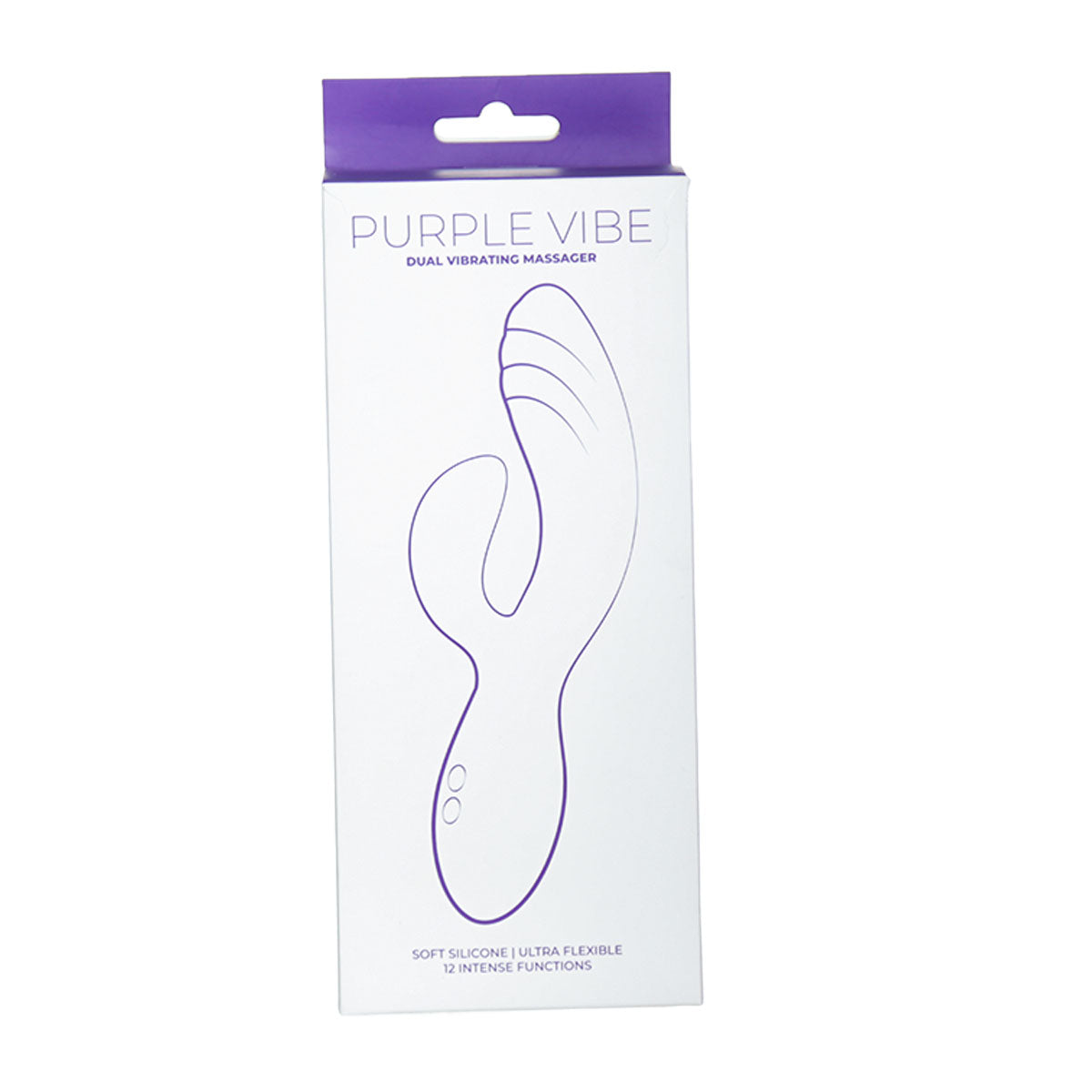 Purple Vibe Dual Vibrating Massager