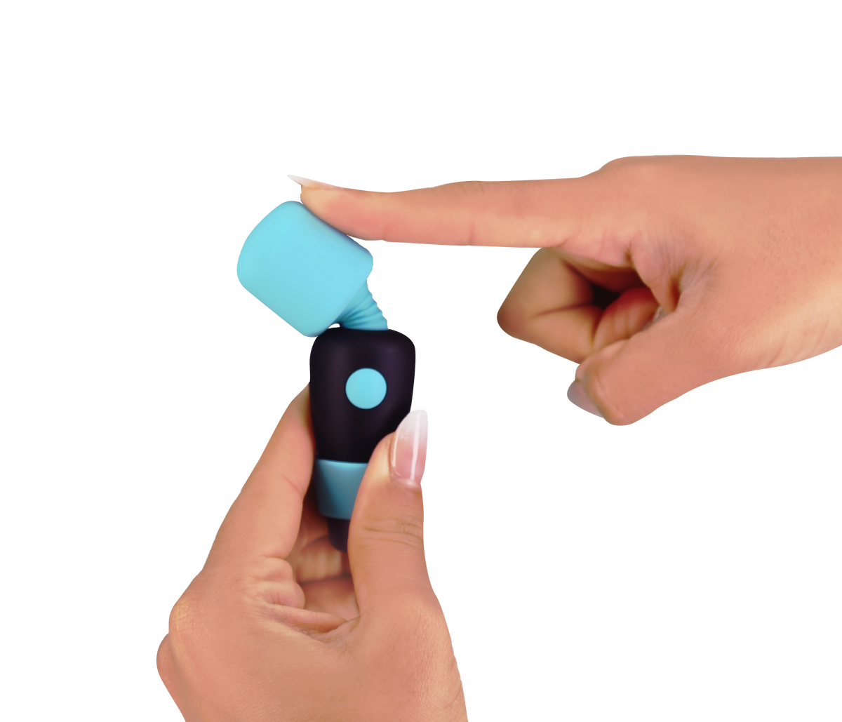 PalmPower Pocket – Rechargeable Mini Massager – Teal