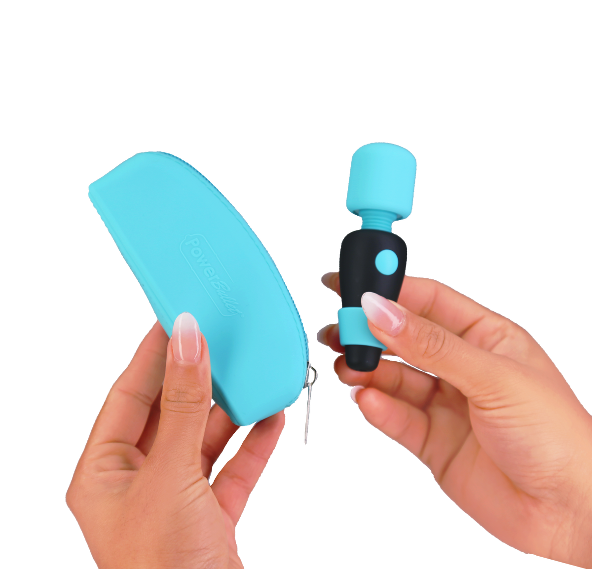 PalmPower Pocket – Rechargeable Mini Massager – Teal