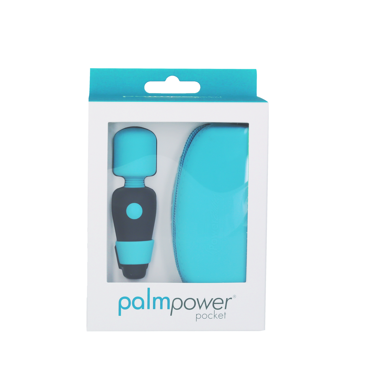 PalmPower Pocket – Rechargeable Mini Massager – Teal