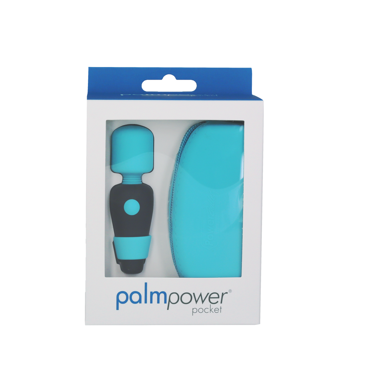 PalmPower Pocket – Rechargeable Mini Massager – Teal