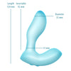 Softies 5” Silicone Vibrator – Blue