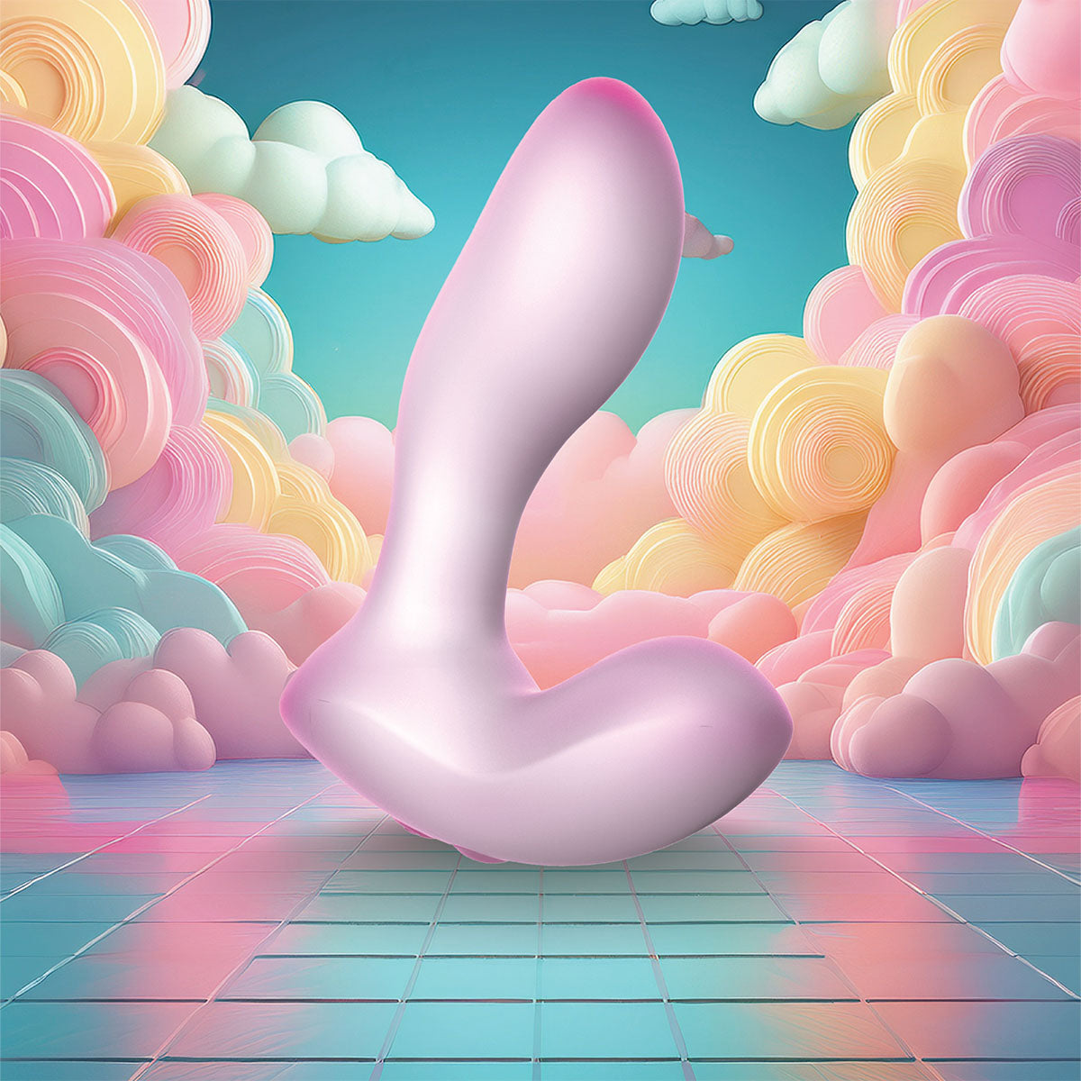 Softies 5” Silicone Vibrator – Pink
