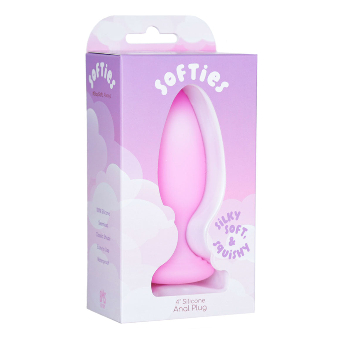 Softies 4 Anal Silicone Plug Pink - BMS Enterprises Softies 4 Anal Silicone Plug Pink - BMS Enterprises