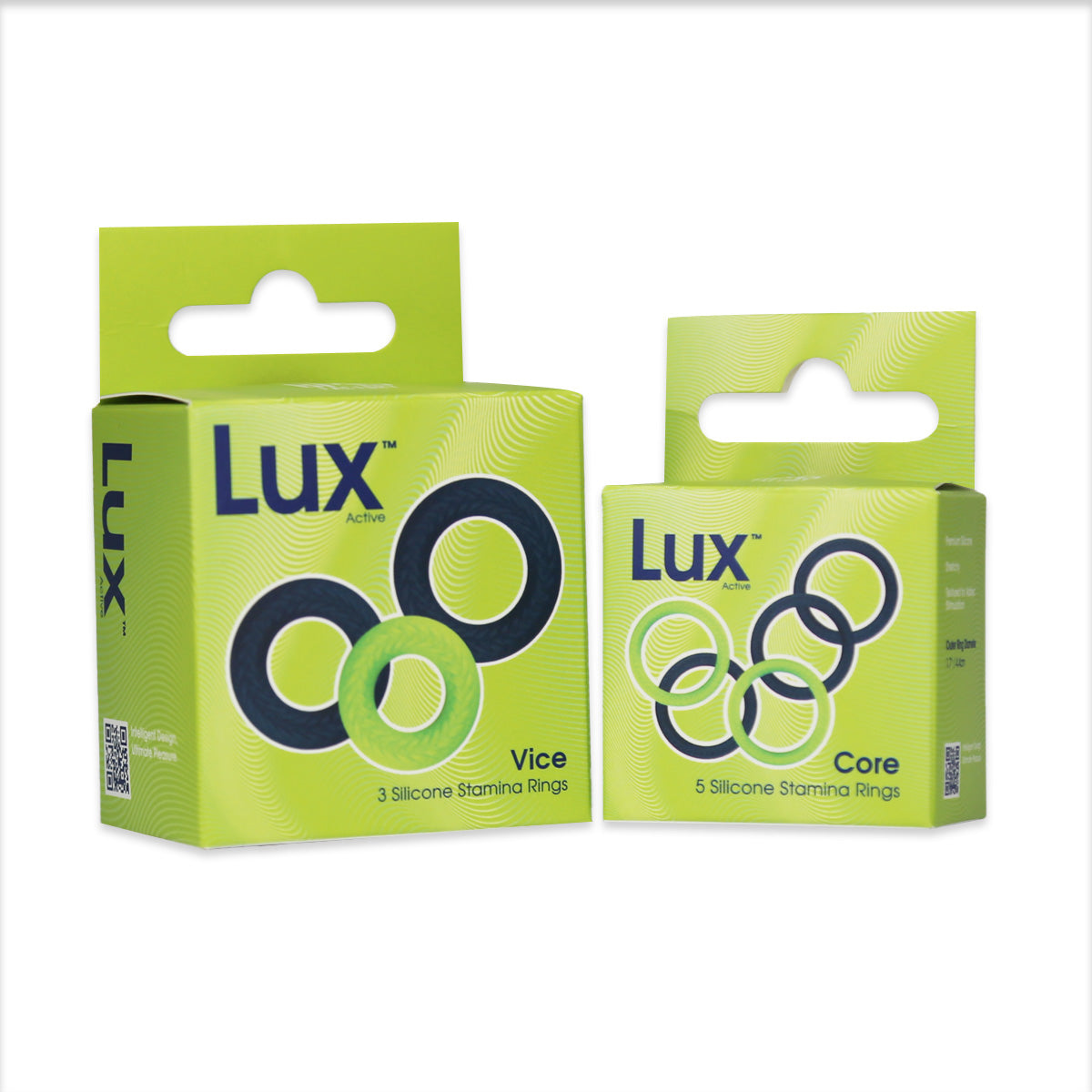 LUX Active – Vice – 3 Silicone Stamina Rings
