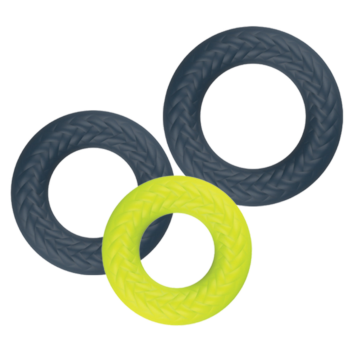 LUX Active – Vice – 3 Silicone Stamina Rings