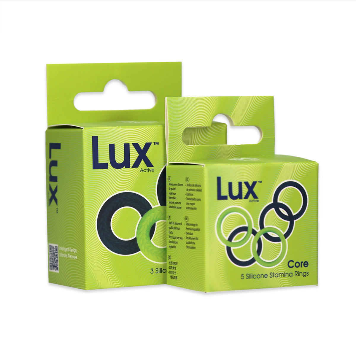 LUX Active – Core – 5 Silicone Stamina Rings