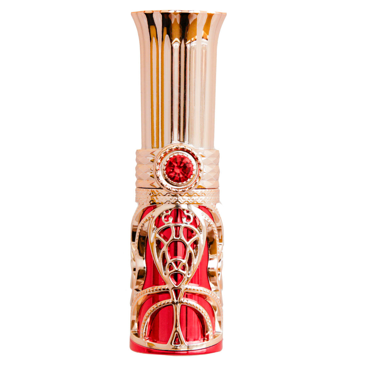 Ruby Kiss Lipstick - Red and Rose Gold