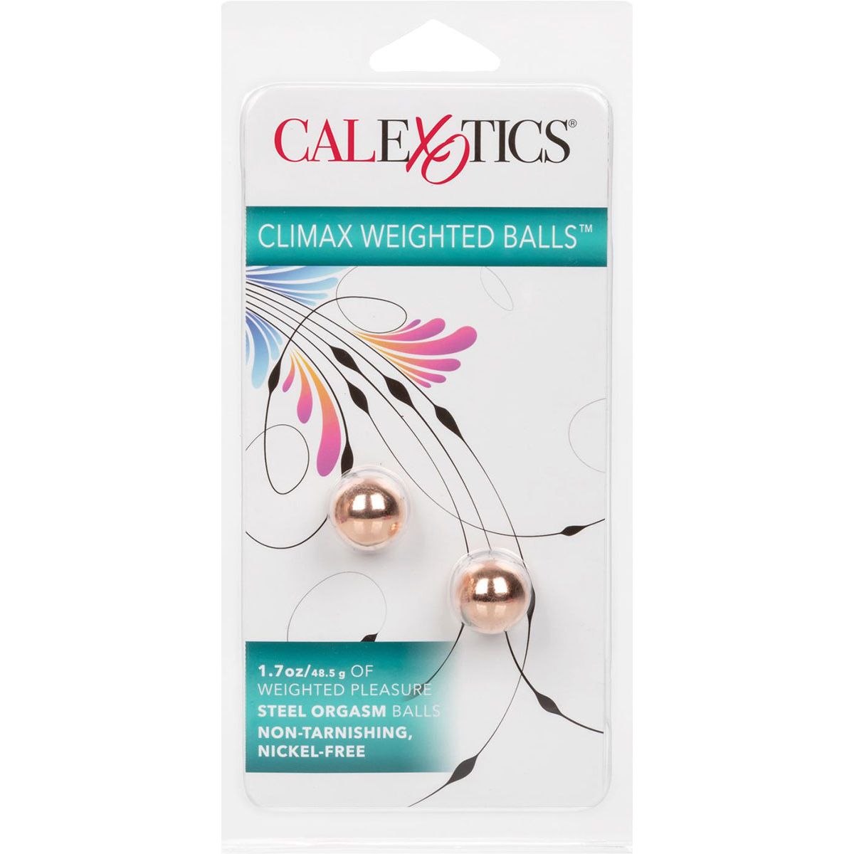 CalExotics – Climax Weighted Balls - Rose Gold | BMS Enterprises