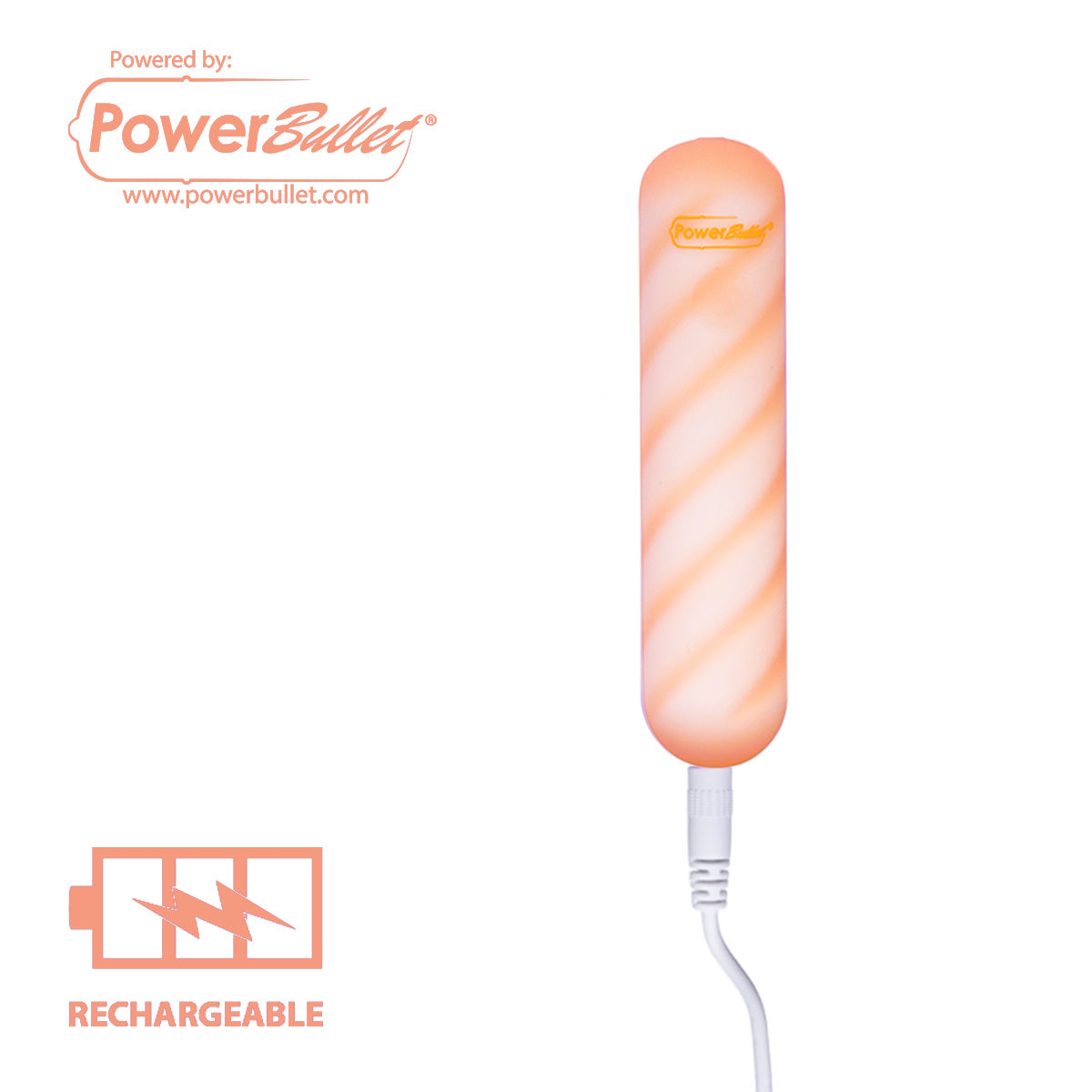 Softies 4” Dual Silicone Body Vibe – Orange