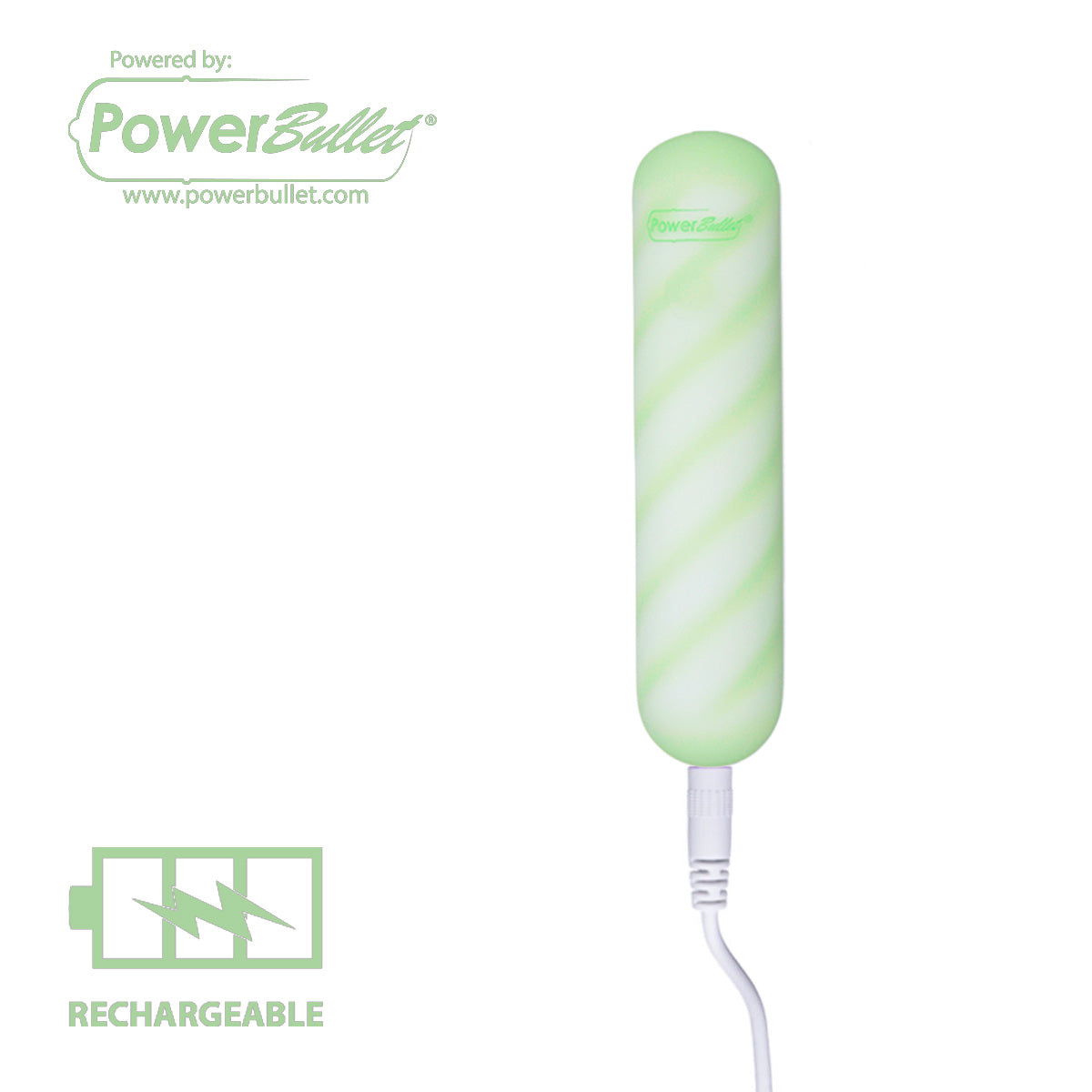 Softies 4” Dual Silicone Body Vibe – Green
