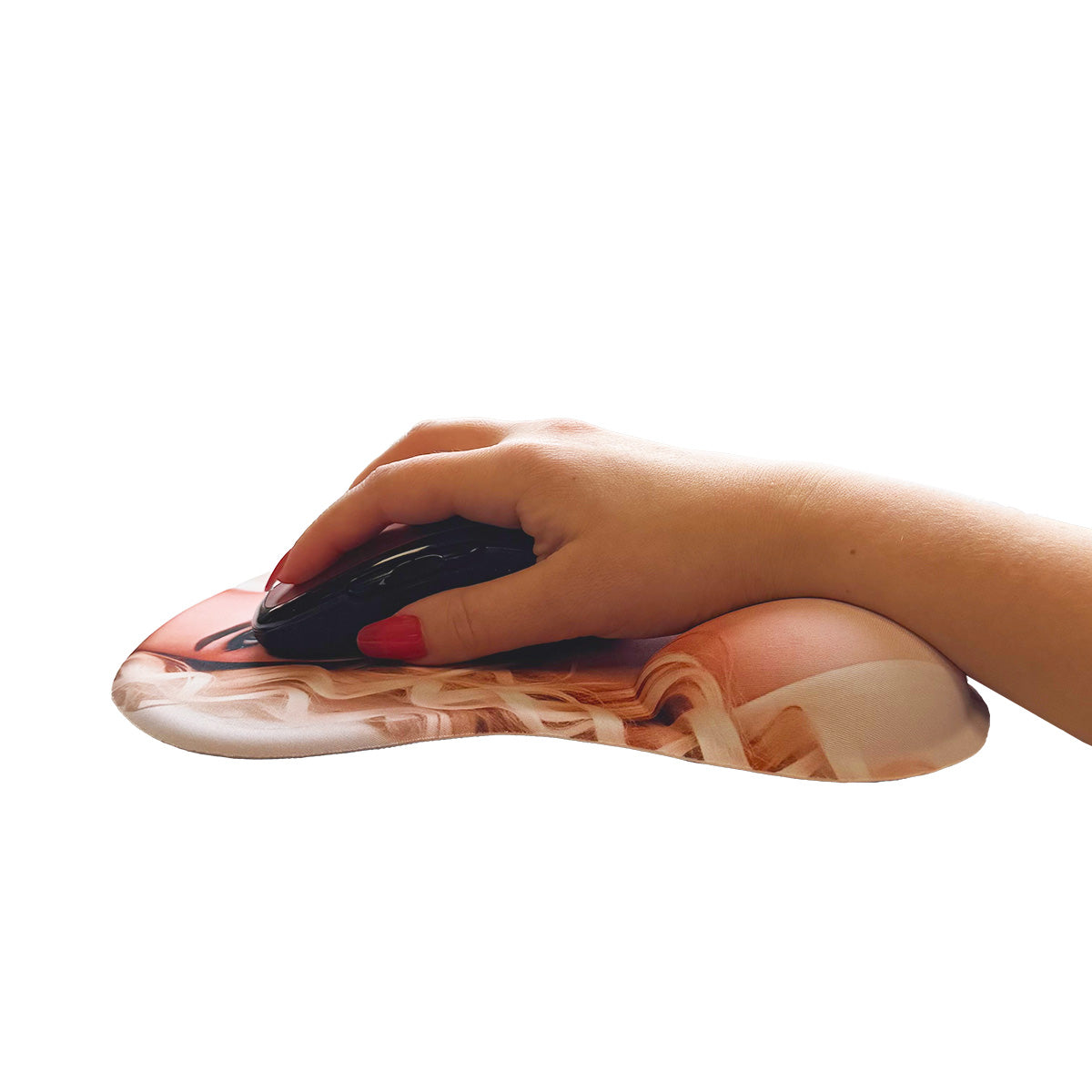 Anime Mouse Pad – Blonde with White Bra
