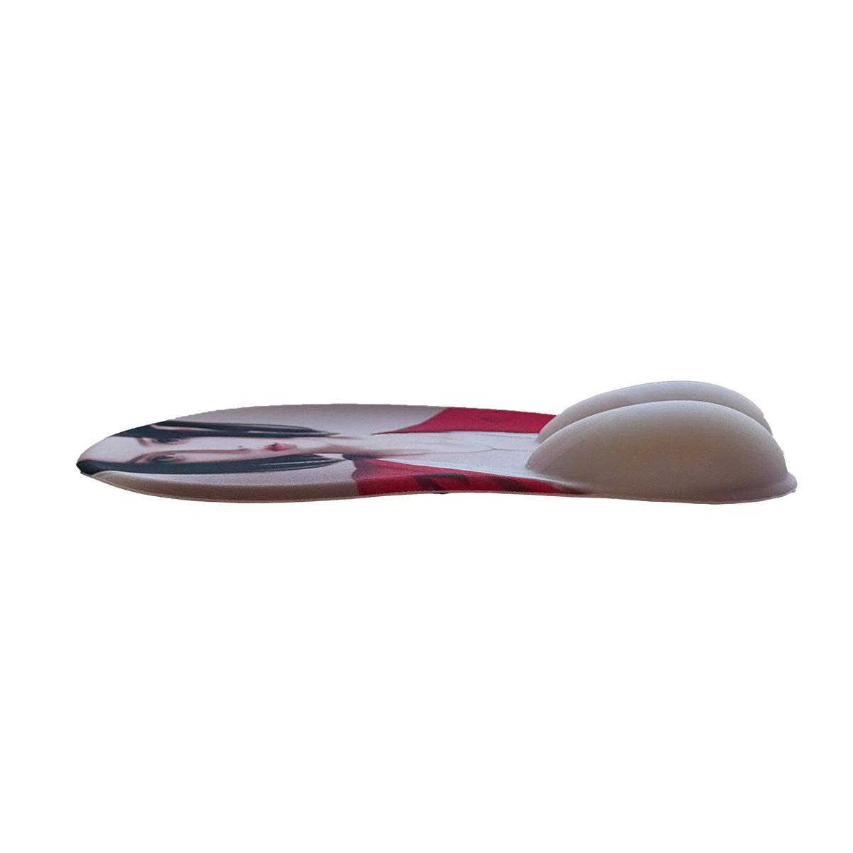 Anime Mouse Pad – Brunette White Top and Red Jacket