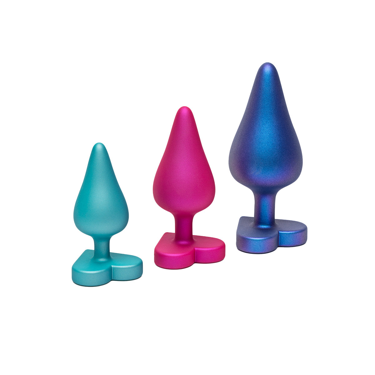 ROMP Luster 3PC Butt Plug Set