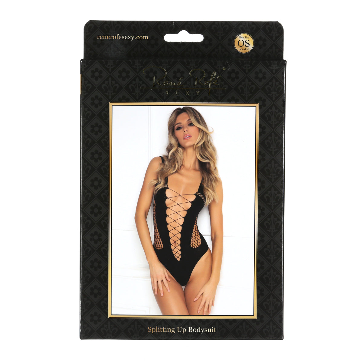 Rene Rofe Sexy Splitting Up Bodysuit – One Size