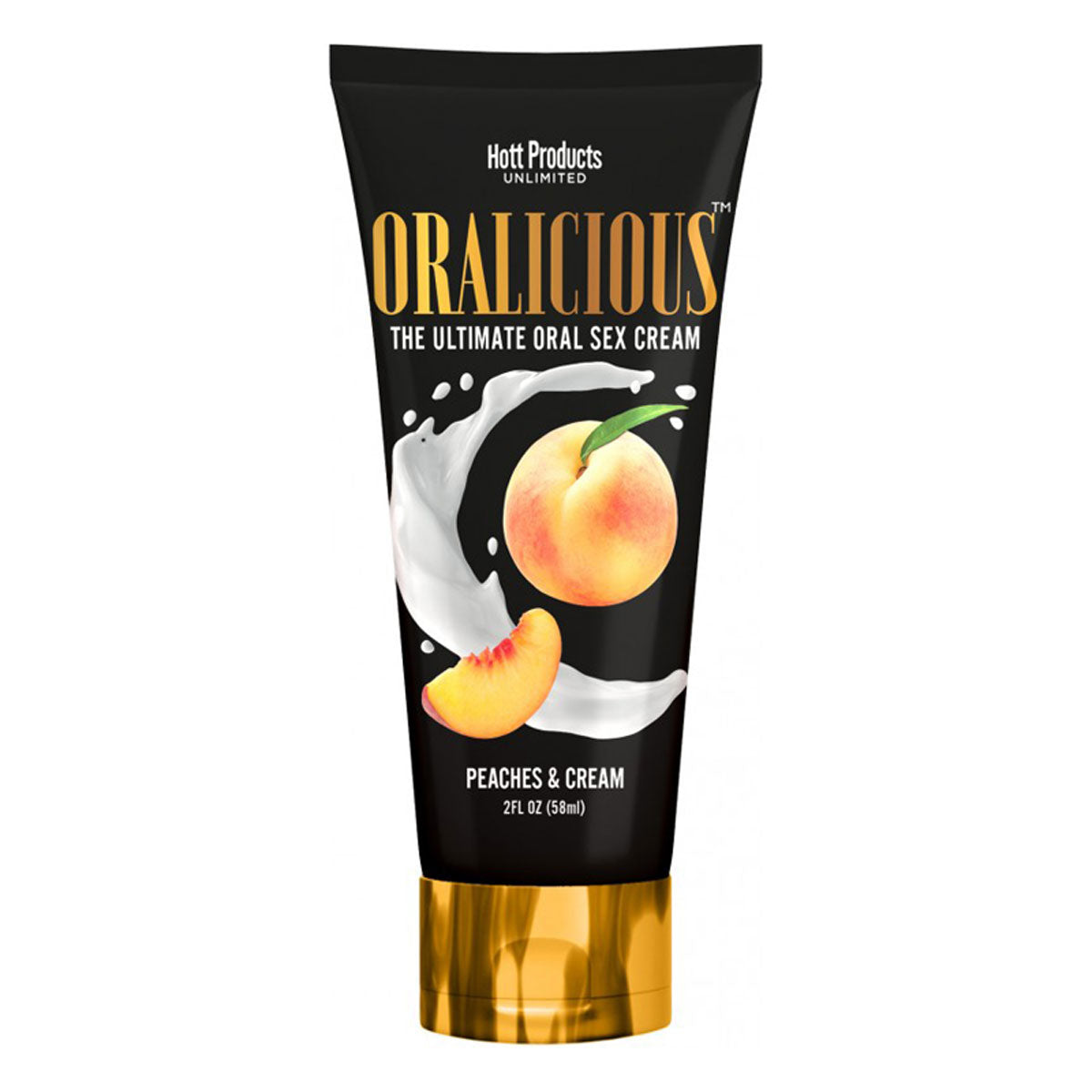 HottProducts Oralicious Oral Sex Cream - Peaches & Cream