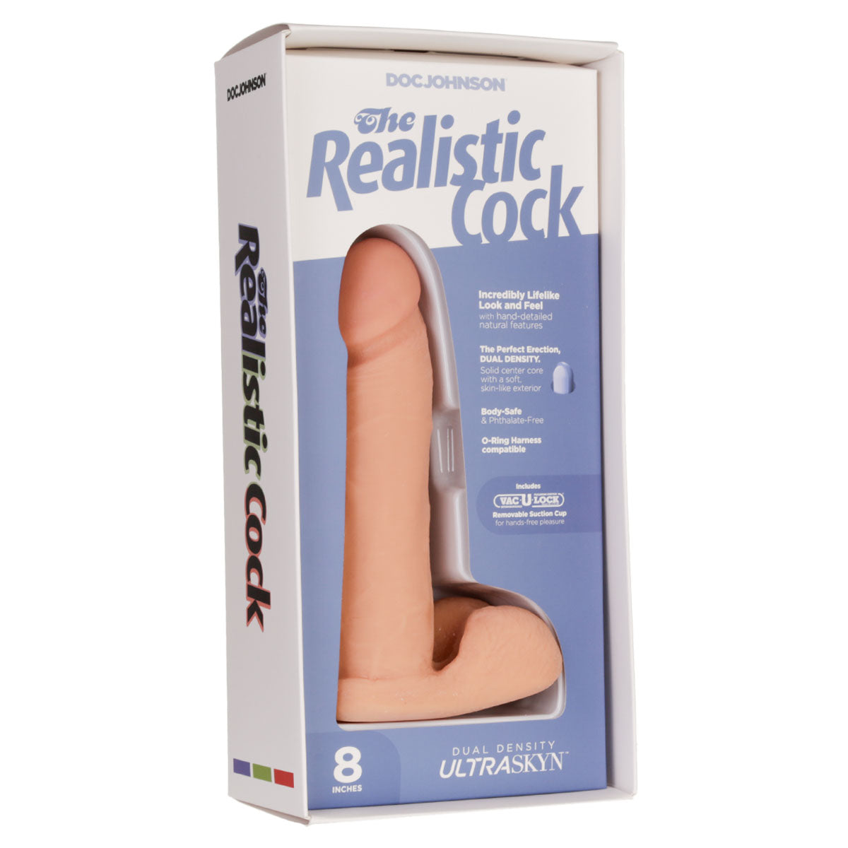 Doc Johnson The Original Realistic Cock - Flesh 8&quot;
