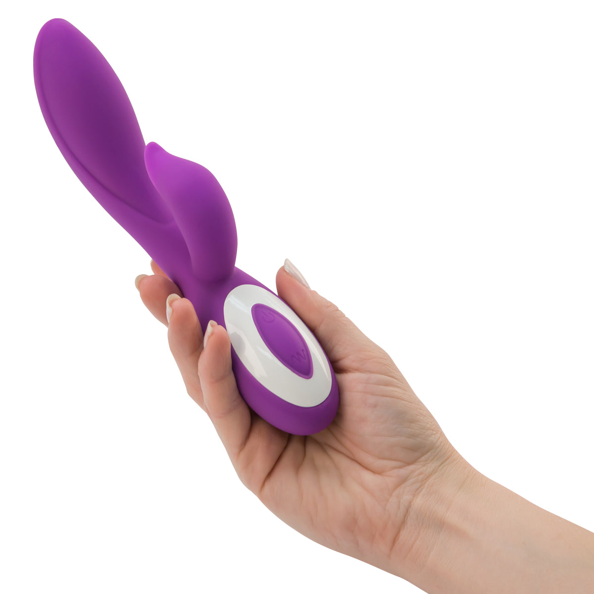 Pure Love - G-Spot Rabbit-Style Vibrator - Purple - BMS Enterprises Pure Love - G-Spot Rabbit-Style Vibrator - Purple - BMS Enterprises