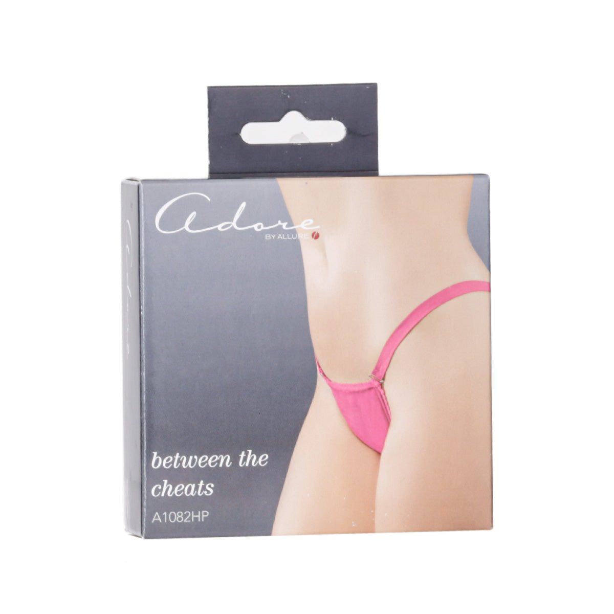 Allure Between The Cheats Pink Panty – One Size Fits Most - Pink