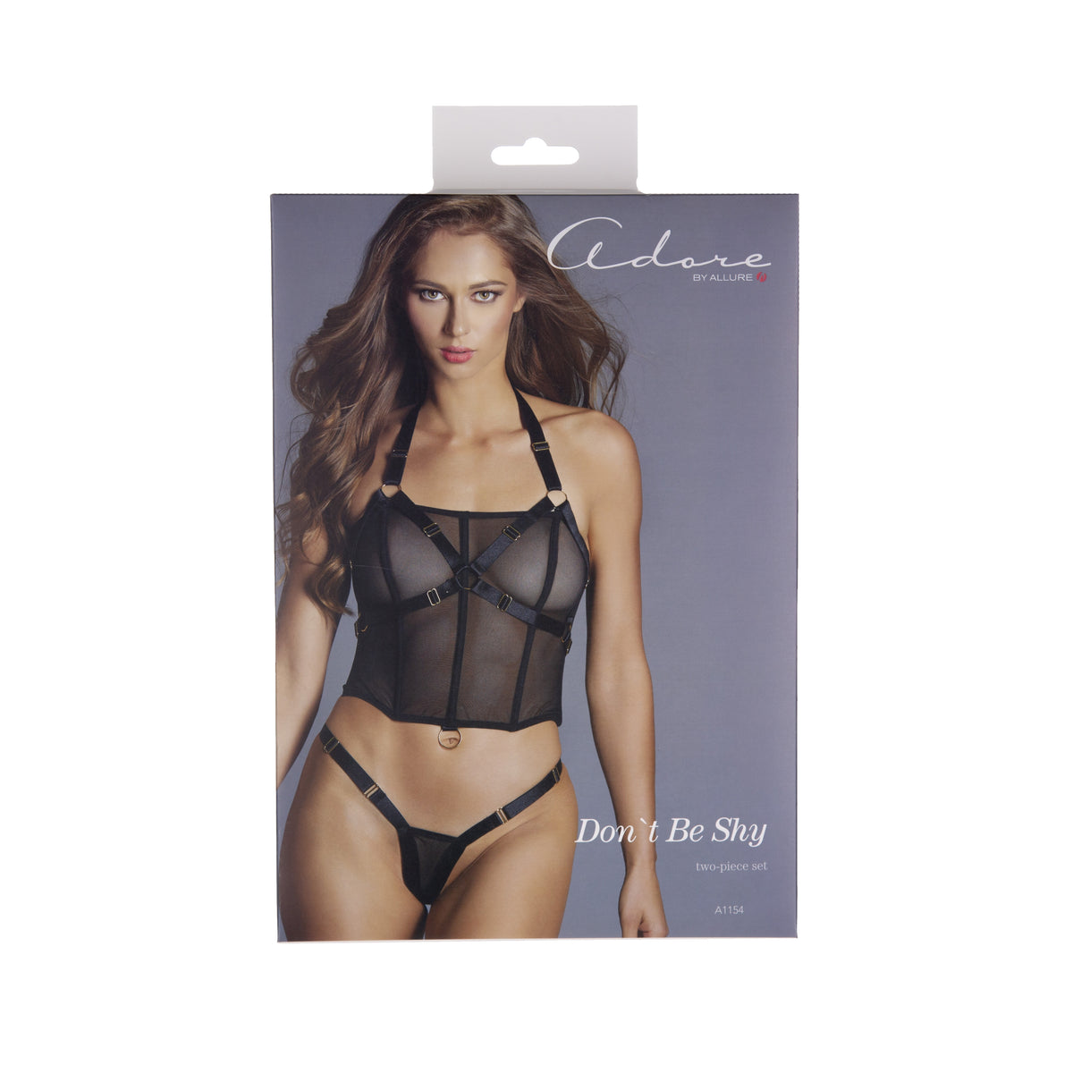 Adore by Allure Don’t Be Shy 2 Piece Set - Black