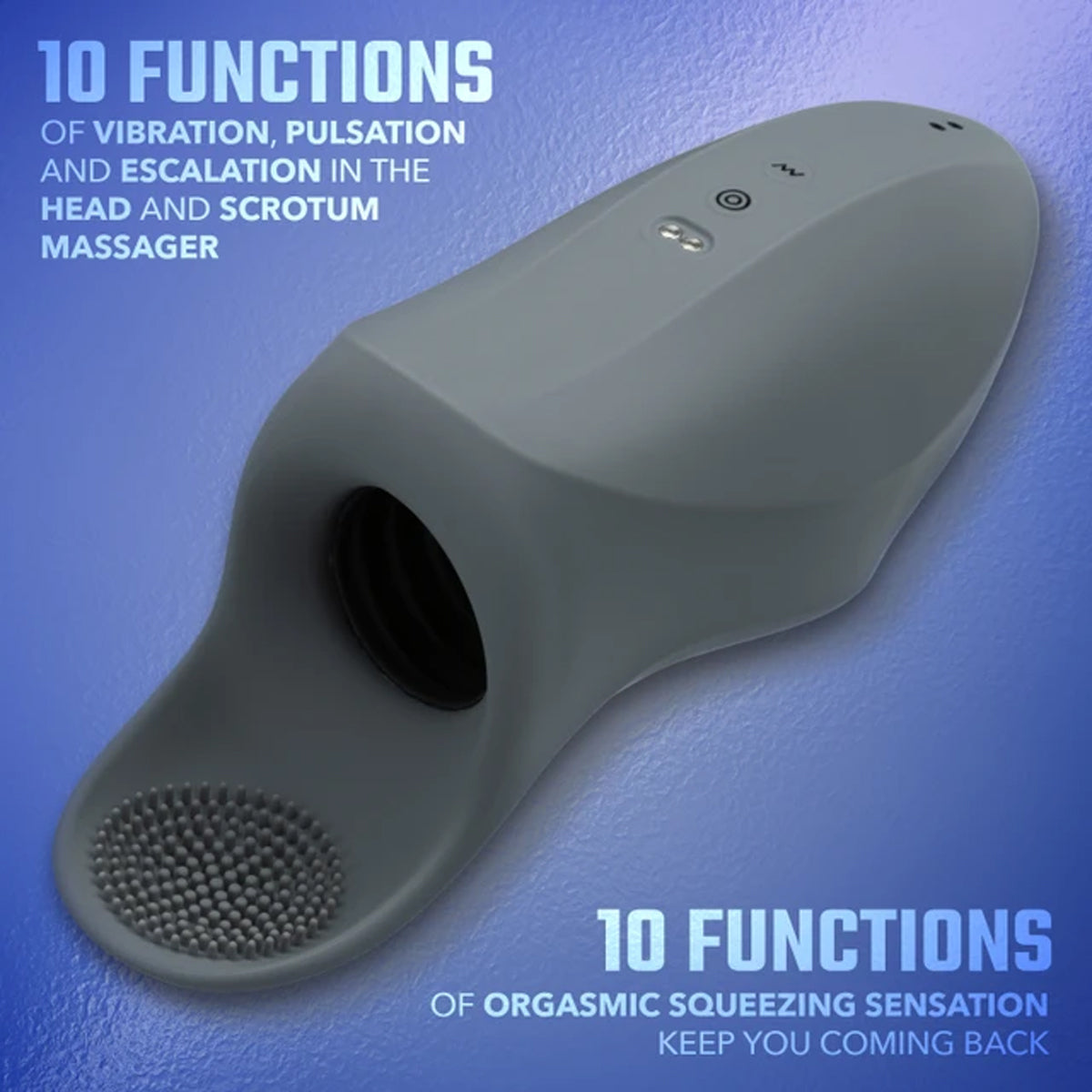 Calexotics® Milk Master – Rechargeable  Squeeze & Please Stroker