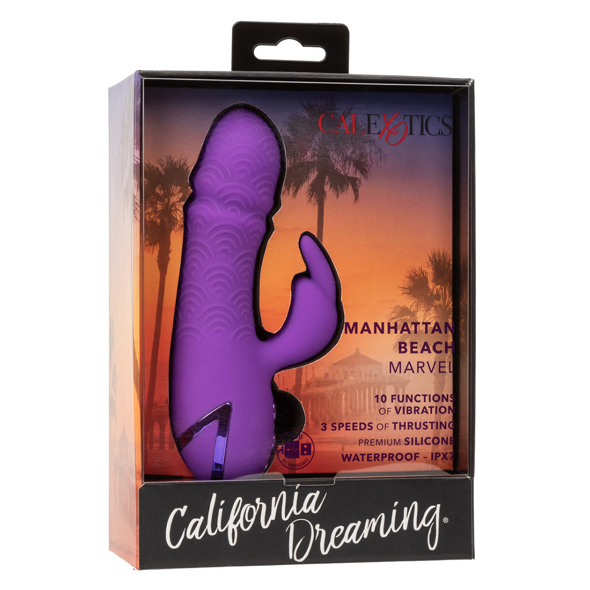 CalExotics California Dreaming Manhattan Beach Marvel - Purple - BMS Enterprises CalExotics California Dreaming Manhattan Beach Marvel - Purple - BMS Enterprises